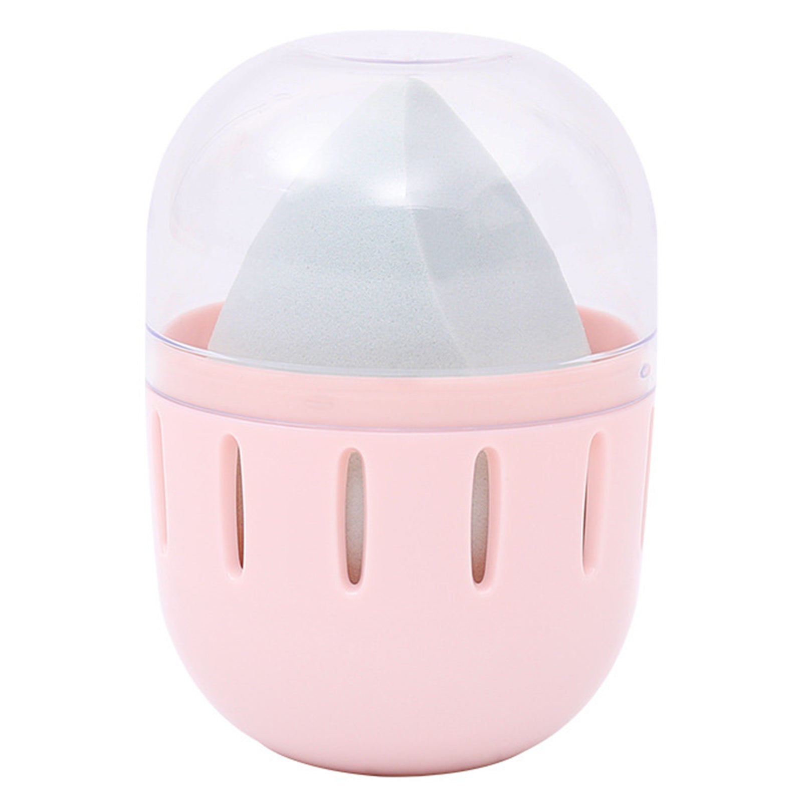 HZ007-1P Makeup Egg ABS Storage Box Portable Breathable Sponge Makeup Egg Box with Clear Lid HZ007-1P Makeup Egg ABS Storage Box Portable Breathable Sponge Makeup Egg Box with Clear Lid